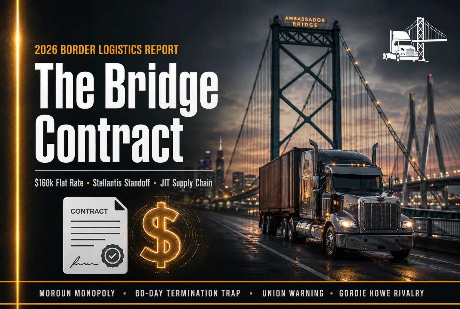 FCA Transport Ambassador Bridge Contract